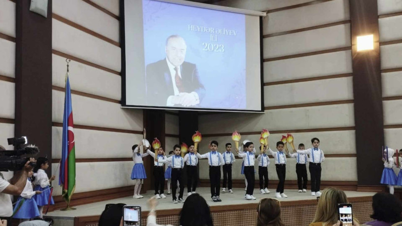 Lənkəranda Biz Heydər babanın nəvələriyik adlı ədəbi-bədii kompozisiyalı tədbir keçirilib