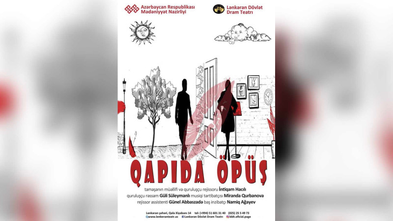 Lənkəranda “Qapıda öpüş” tamaşası təqdim olunacaq