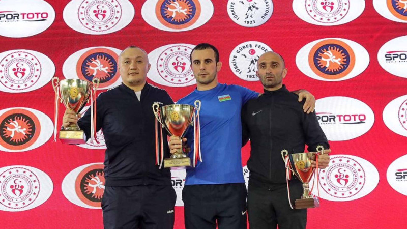 Lənkəranlı güləşçi Antalyada keçirilən yarışmada qızıl medal qazanıb