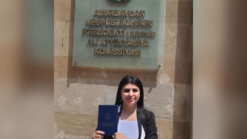 Lənkəranlı xanım alimlik dərəcəsi alıb