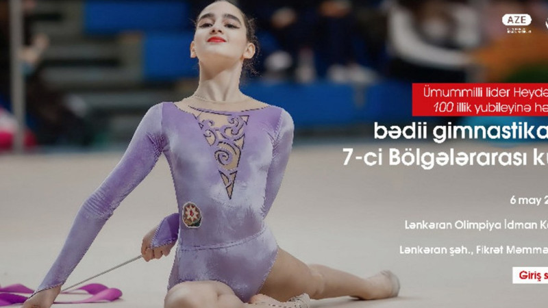 Lənkəranda bədii gimnastika yarışması keçirilir