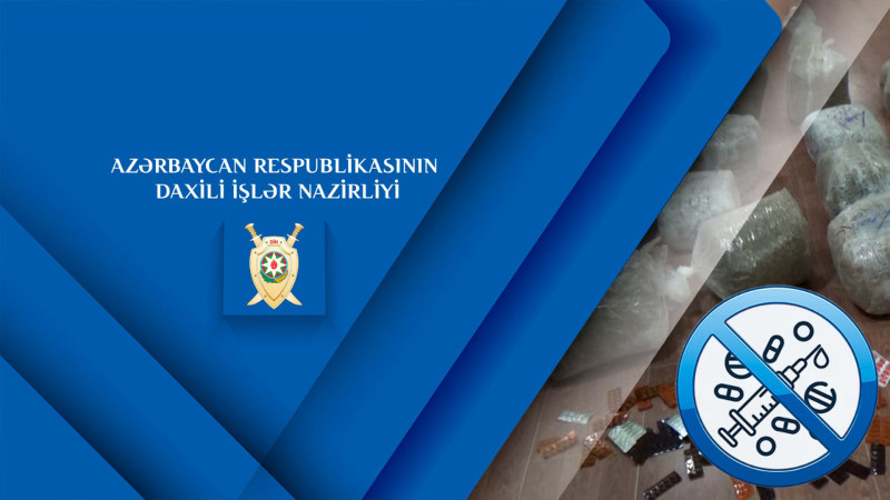 Lənkəran: qanunsuz yollarla göndərilən narkotiklərin əsas tədarükçüsü saxlanılıb