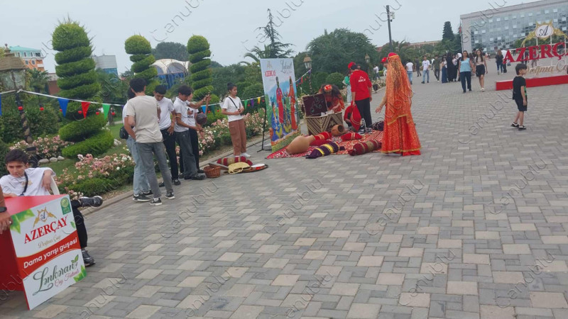 Lənkəranda keçirilən Çay festivalı davam edir