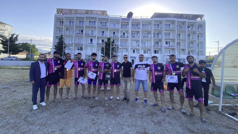 Astarada çimərlik futbolu üzrə açıq rayon turniri keçirilib