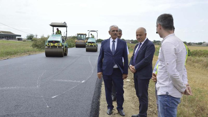 Masallıda 38 km-lik yol asfaltlanır