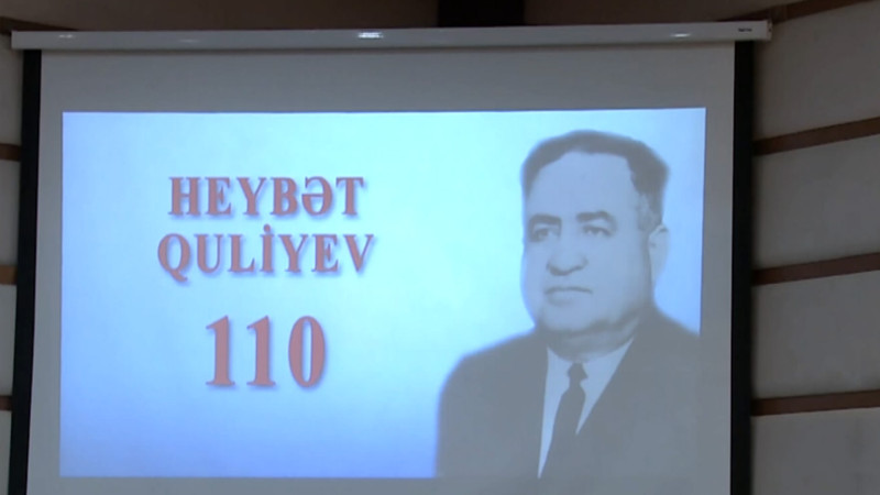 Lənkəranda Heybət Quliyevin 110 illik yubileyi keçirilib