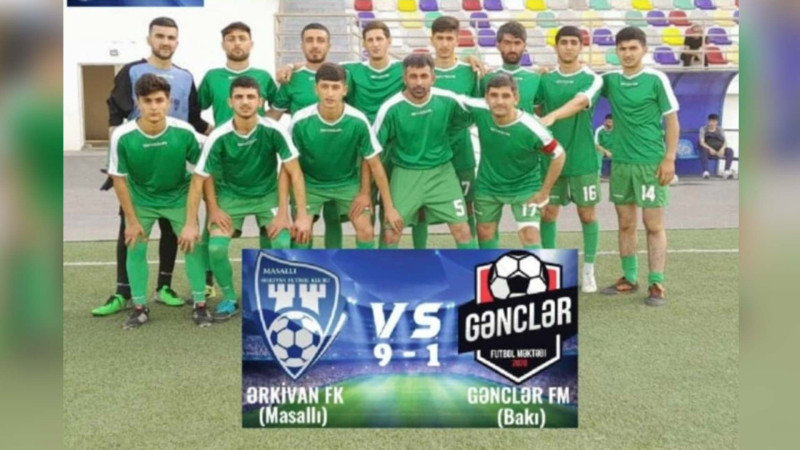 “Ərkivan” FK ilkin mərhələnin bütün tur oyunlarını qələbə ilə başa vurub