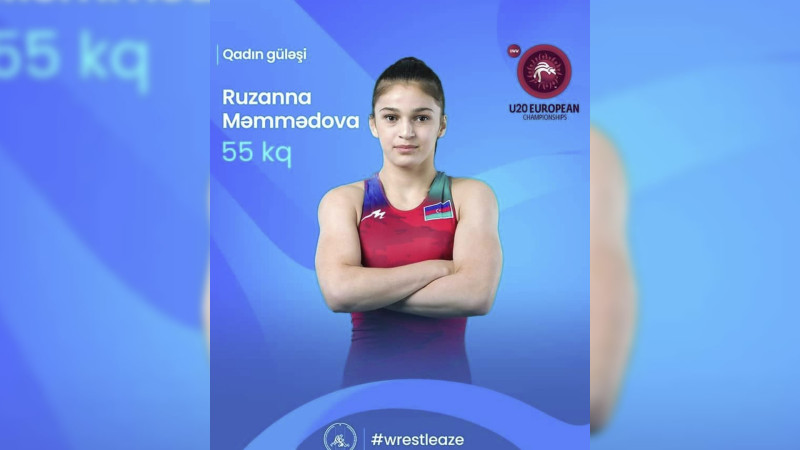 Ruzanna Məmmədova Avropa çempionatının bürünc medalçısı olub
