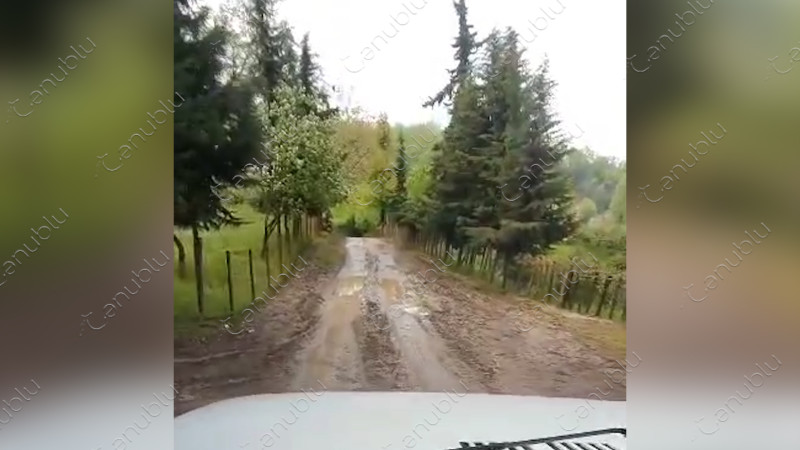 Astarada şəhidin evinə gedən yol pis vəziyyətdədir