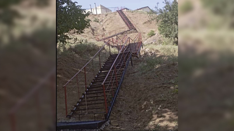 Köhnə Zuvand kəndində şagirdlərin yol problemi çözülüb.