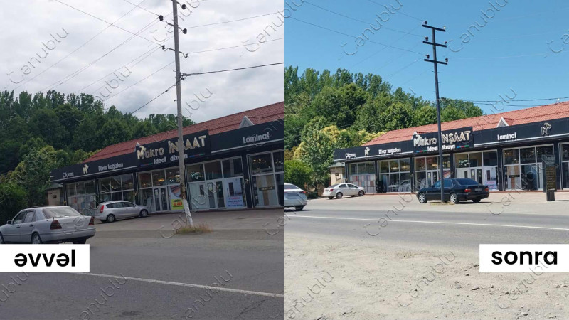 Lənkəranda yolda yerləşən lüklər sürücülər üçün çətinlik yaradır