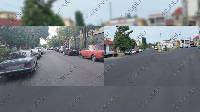 Lənkəranın mərkəzi küçələrinin asfaltlanması sona çatıb