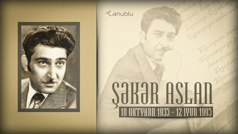 Bu gün cənub poeziyasında iz qoymuş şair Şəkər Aslanın anım günüdür