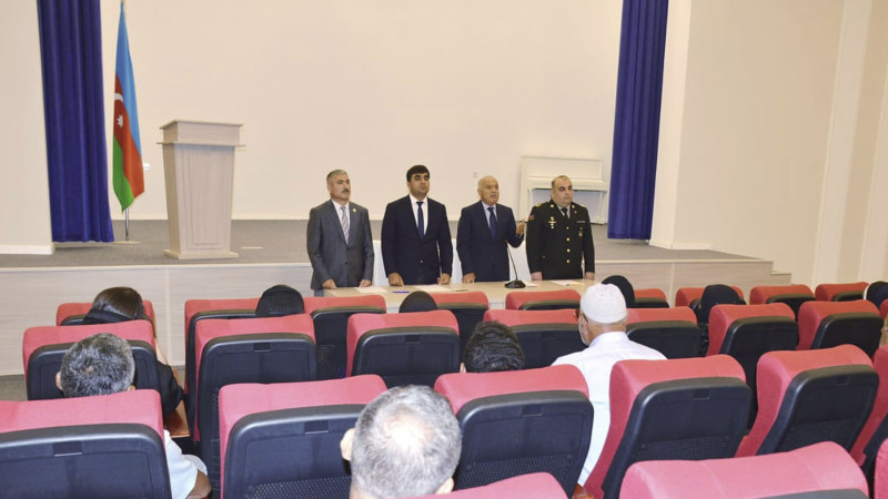 Masallıda şəhid ailələri ilə görüş keçirilib
