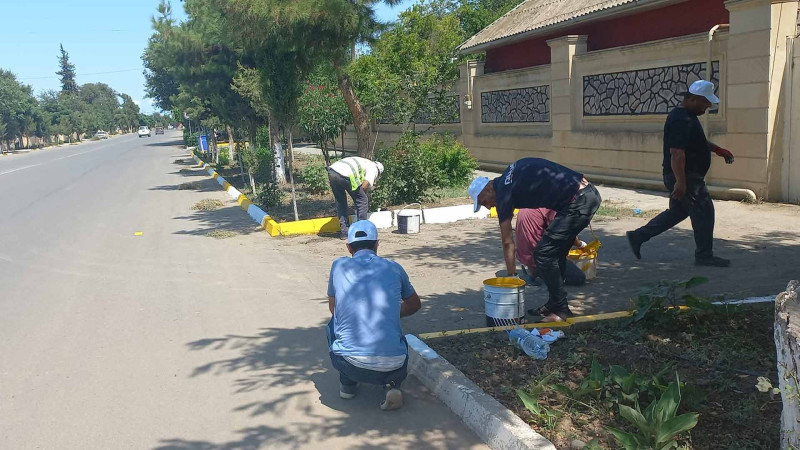 Cəlilabadda abadlaşdırma işləri davam edir