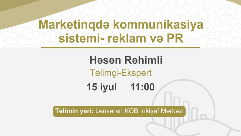 Lənkəranda maarifləndirici təlim keçiriləcək