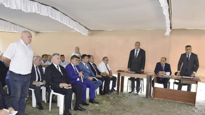 Araz Əhmədov I Səmədxanlı kənd sakinləri ilə görüşüb