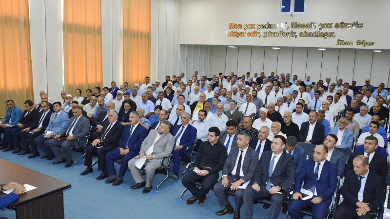 Masallıda məhərrəm ayının başlanması ilə əlaqədar tədbir baş tutub