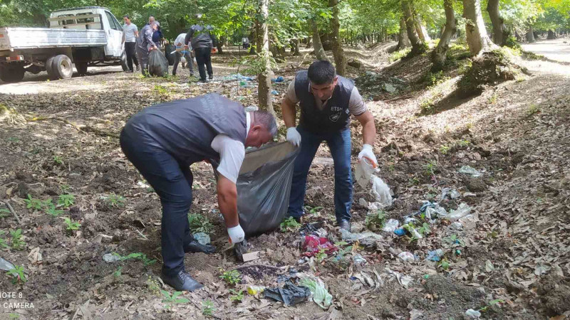 Masallıda təmizlik aksiyası davam edir