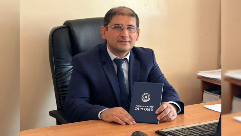 Cəlilabadlı müəllim coğrafiya üzrə fəlsəfə elmələri doktoru adını qazanıb