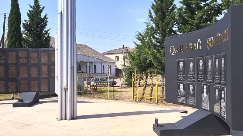 Ərkivanda yerləşən Şəhidlər parkı təmir edilib