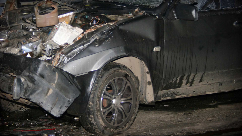 Cəlilabadda qəza baş verib: iki nəfər xəsarət alıb