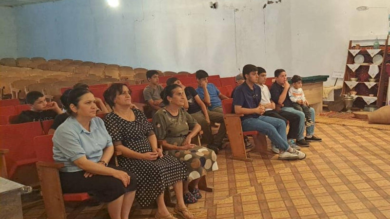 Astarada məktəblilər üçün Vətənpərvər filmi nümayiş olunub