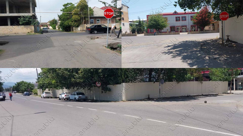 Lənkəranda yeni yol nişanları quraşdırılıb