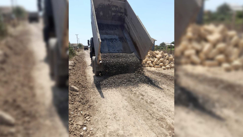 Cəlilabadın Üçtəpə kəndinin kənddaxili yollarının təmiri davam etdirilir