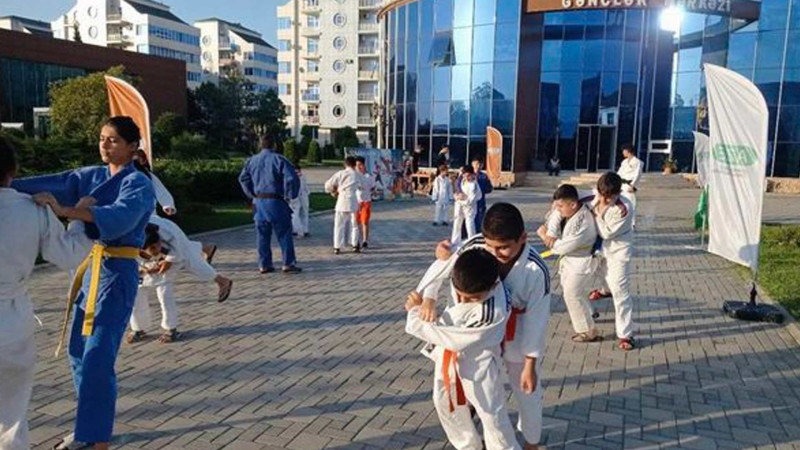 Lənkəranda cüdo idman növü üzrə nümunəvi çıxışlar keçirilib