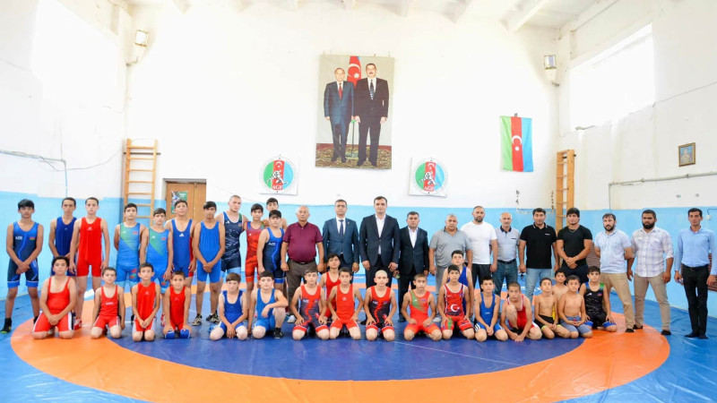 Teymur Babazadə Cəlilabadda idman sahəsində yaradılmış şəraitlə tanış olub