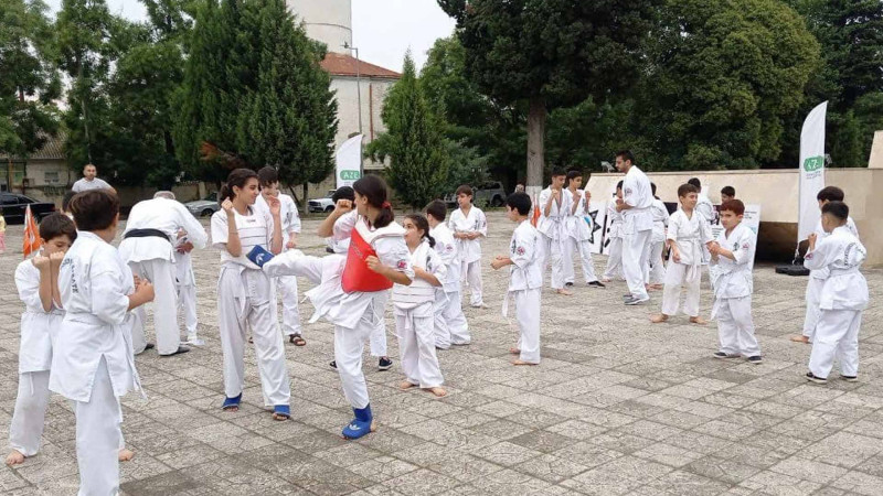 Lənkəranda kyokusinkay karate idman növü üzrə nümunəvi çıxışlar keçirilib