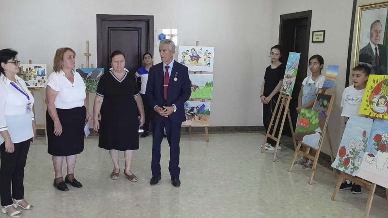 Astarada “Uşaqların rəngli dünyası” adlı rəsm müsabiqəsi başa çatıb