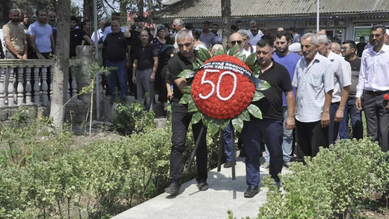 Astarada şəhid baş leytenant Ayaz Əsədovun 50 illiyi qeyd edilib