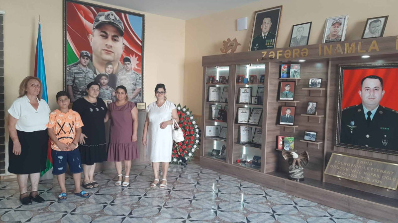 Astarada şəhidin ev-muzeyi ziyarət olunub