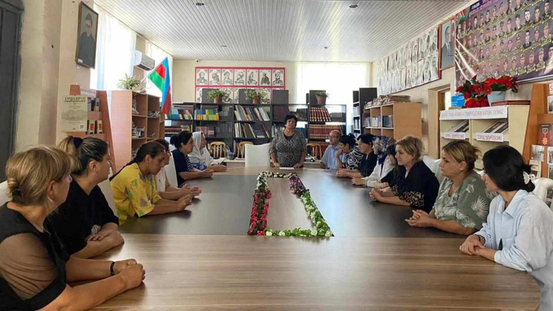 Masallıda “Vətənin sərhədləri etibarlı əllərdədir” mövzusunda tədbir baş tutub