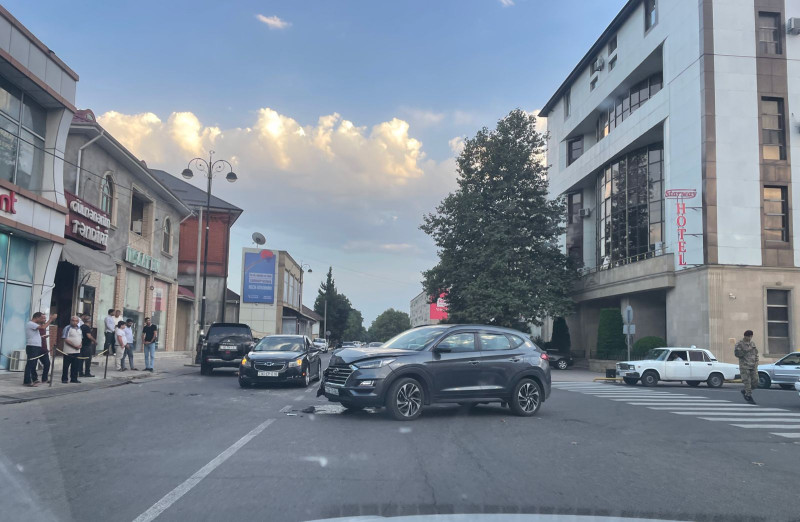 Lənkəranın mərkəzində qəza baş verib