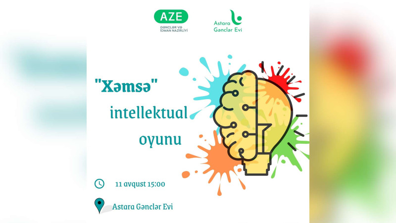 Astarada Xəmsə intellektual oyunu baş tutacaq