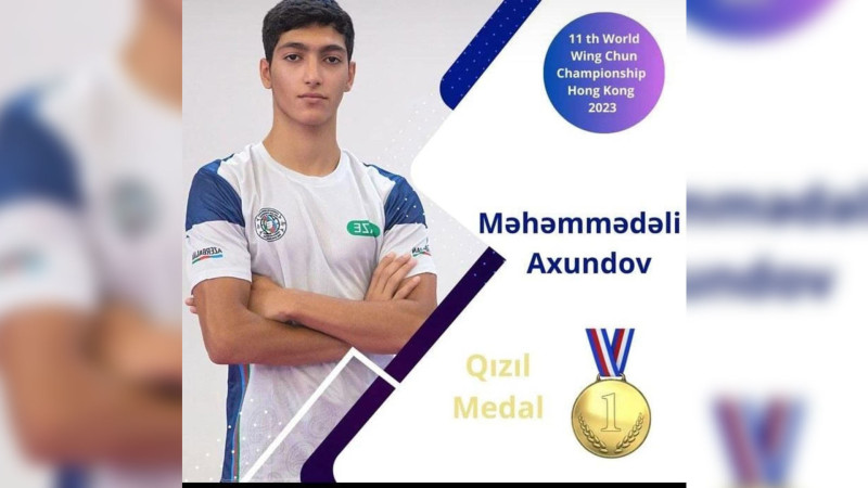 Astaralı idmançımız Dünya çempionudur