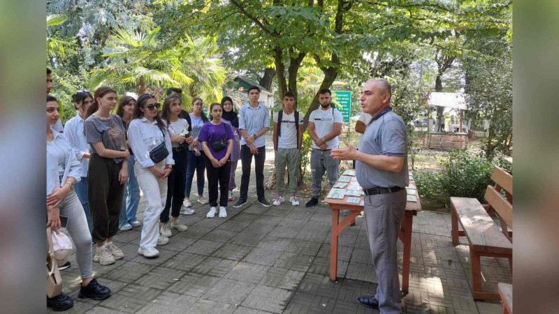Lənkəranda Hirkan Milli Parkının Dəmirağac gəzinti marşrutu üzrə yürüş təşkil edilib