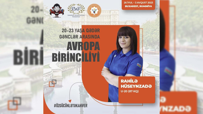 Lənkəranlı atlet Avropa birinciliyində çıxış edib