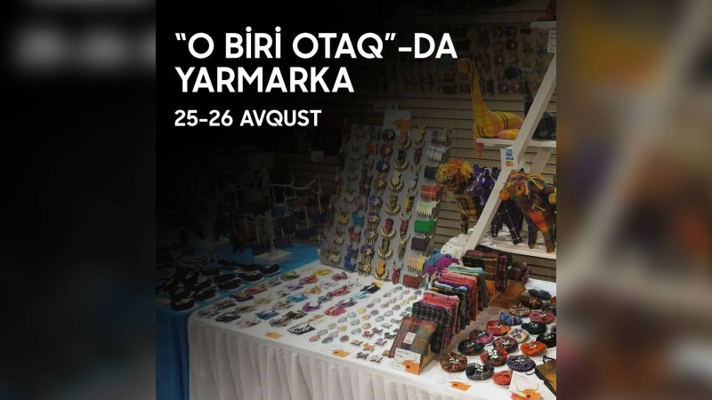 “O biri otaq”da yarmarka baş tutacaq