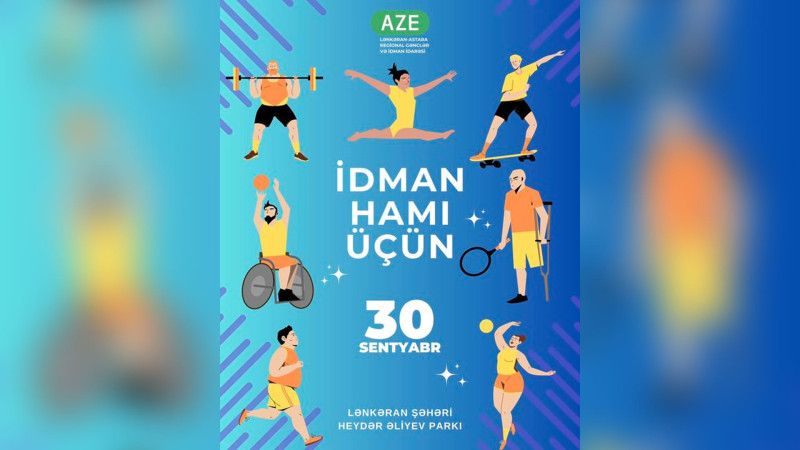 Lənkəranda idman növləri üzrə yarışlar və əyləncəli idman oyunları keçiriləcək