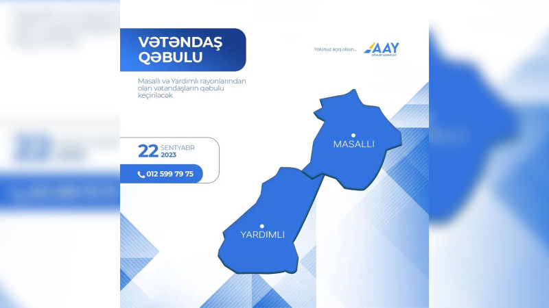 Masallıda vətəndaşlarla görüş baş tutacaq