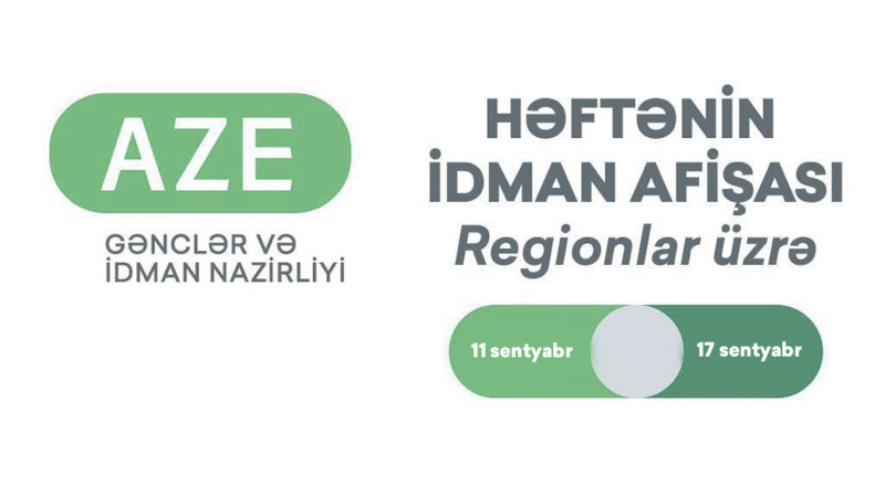 Cənub regionu üzrə cari həftənin idman afişası təqdim edilib