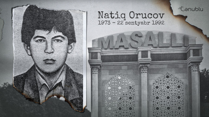 Ağdərə bölgəsində qəhrəmancasına döyüşərək şəhid olmuş Natiq Orucov