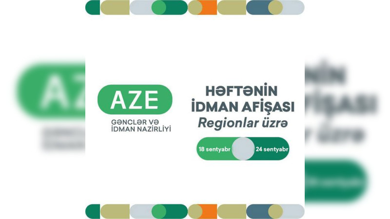 Lənkəran-Astara regionu üzrə cari həftənin idman afişası