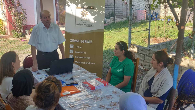 Lənkəran KOBİM qadın sahibkarlar üçün təlim keçirib
