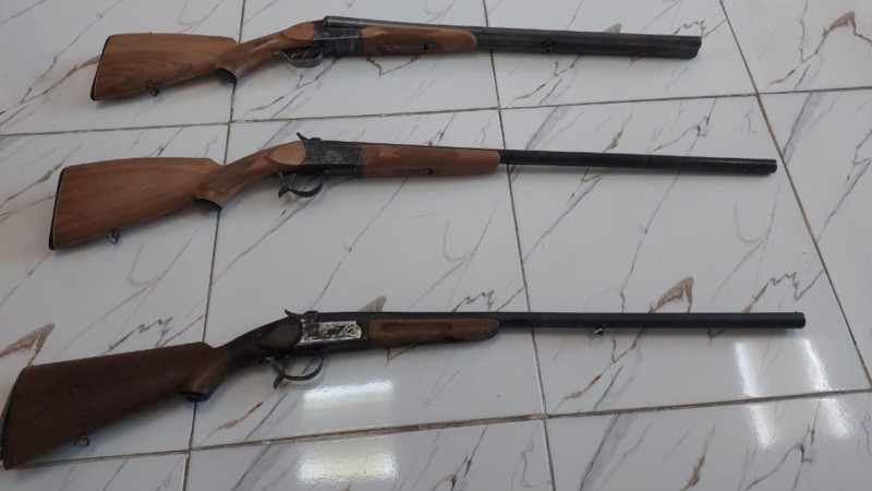 Astarada 3 nəfərdə qanunsuz saxlanılan ov tüfəngləri aşkarlanıb