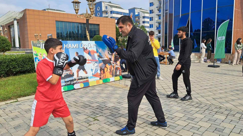Lənkəranda İdman hamı üçün açıq idman tədbiri təşkil olunub